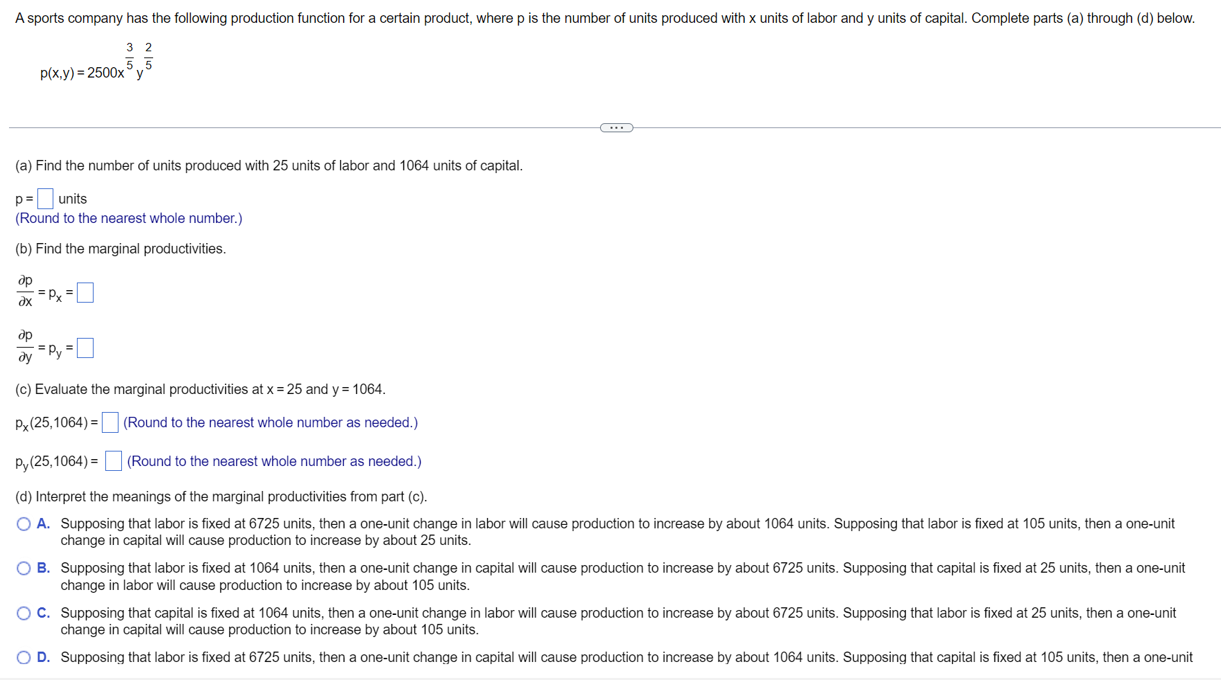 solved-p-x-y-2500x53y52-a-find-the-number-of-units-chegg