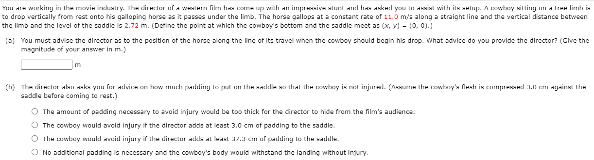 Solved You are working in the movie industry. The director | Chegg.com