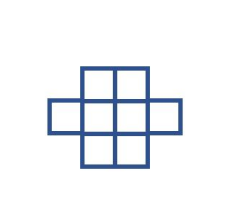 Consider the pattern of eight squares below. Fill in | Chegg.com