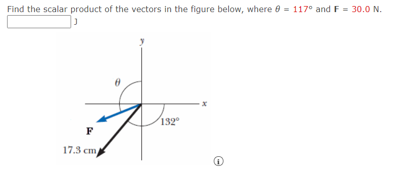 Solved Find The Scalar Product Of The Vectors In The Figure | Chegg.com