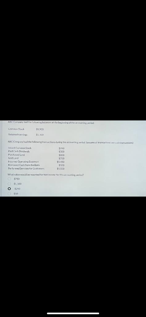 Solved Please show all work and explain how you got the | Chegg.com