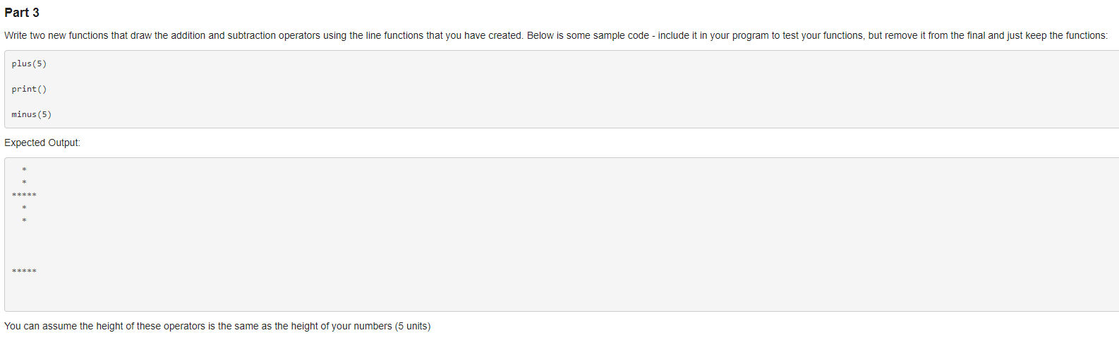 Solved Using Python, answer part 6 using definitions made in | Chegg.com
