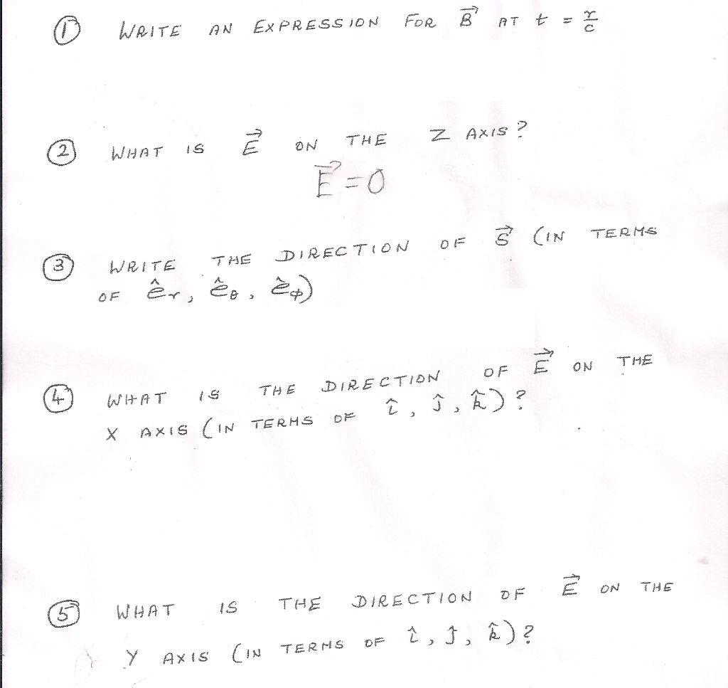 Solved Dipole Radiation Mopow Sino Ino Cas Wlt E Chegg Com