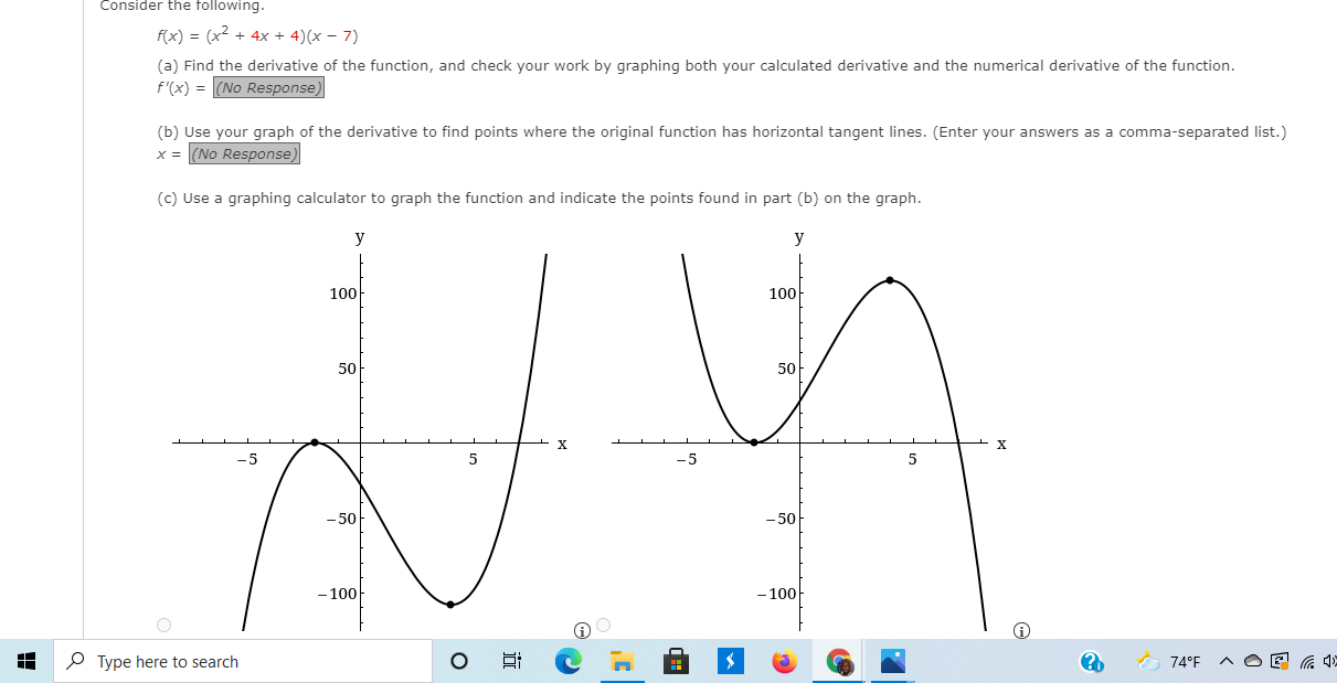 Solved f(x)=x2+4x-45c=