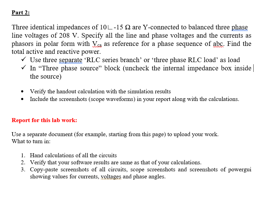 Solved InLab Procedures Use Simulink to perform