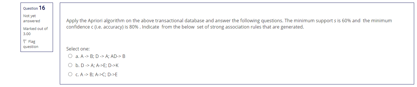 Solved Question 32 Not Yet Answered Consider The Following | Chegg.com