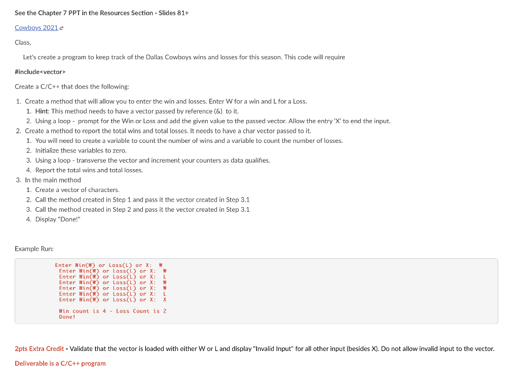Solved See the Chapter 7 PPT in the Resources Section - | Chegg.com