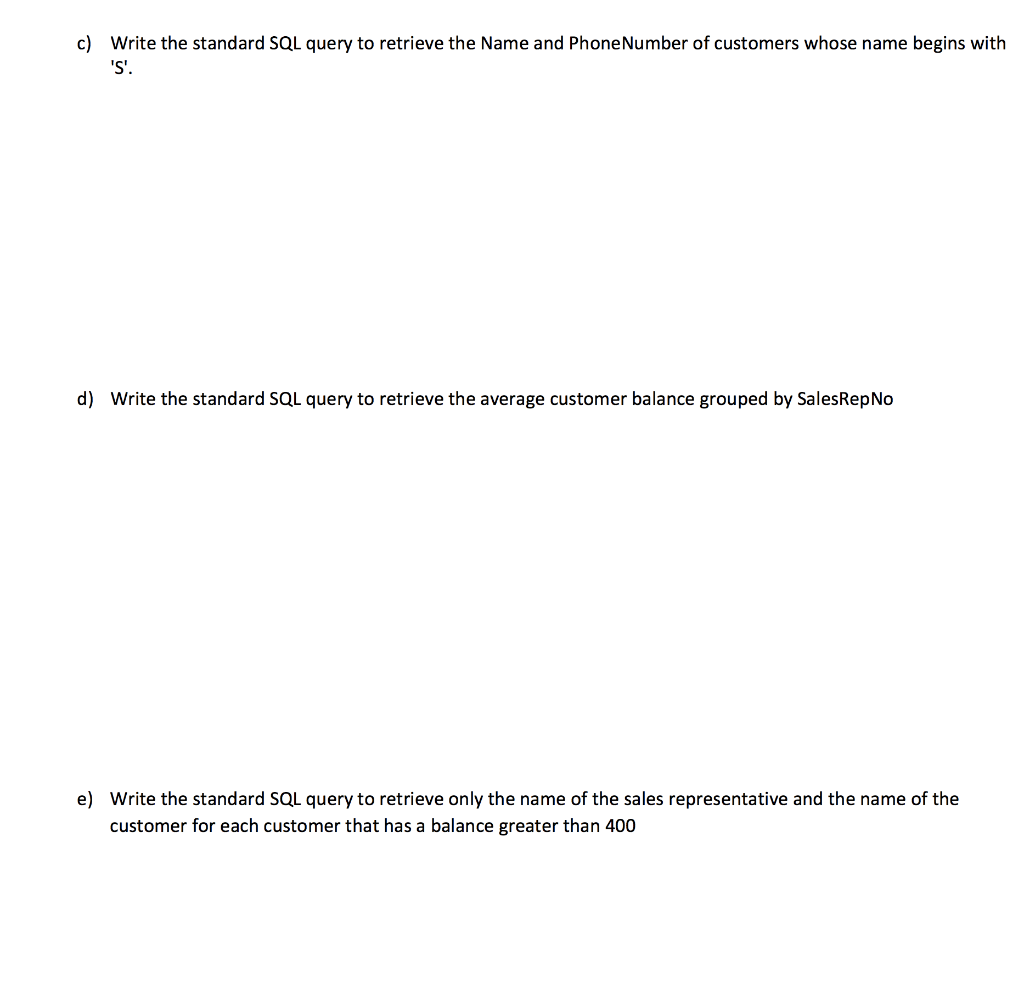 Solved Q1 (25 points): Write SQL code The following database | Chegg.com