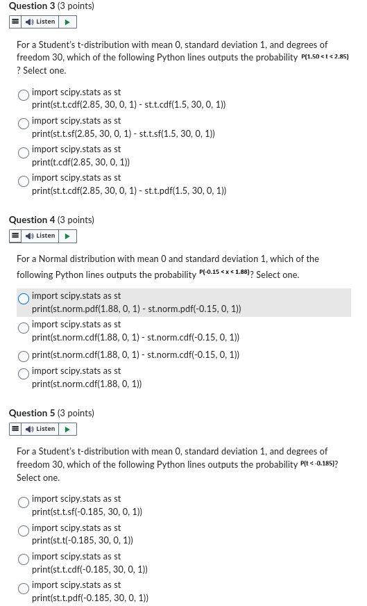 Solved For a Normal distribution with mean 5 and standard | Chegg.com