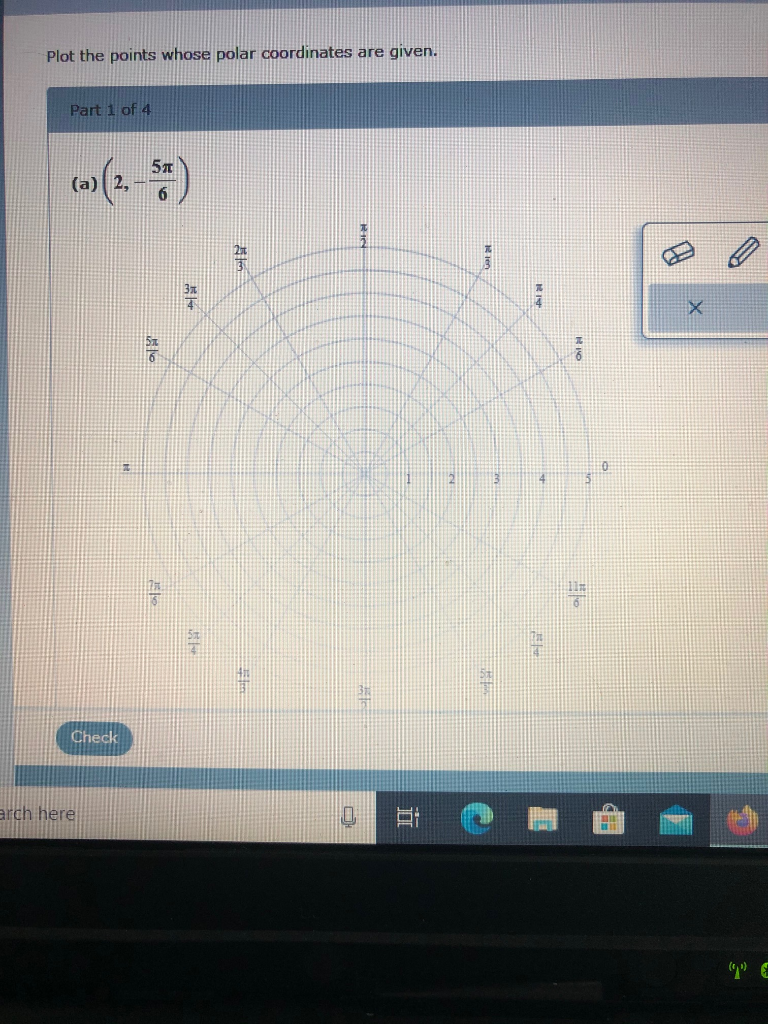 Solved Plot the points whose polar coordinates are given. | Chegg.com