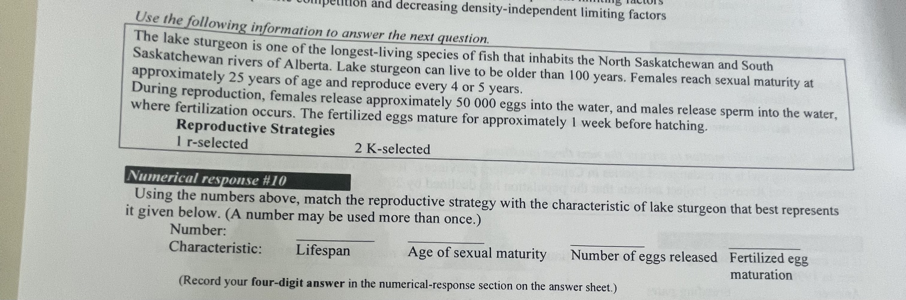 Solved Use the following information to answer the next | Chegg.com