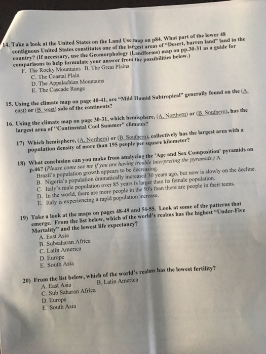 Solved 14 Take a look at the United - Image