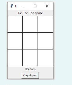 Tic Tac Toe GUI with Python