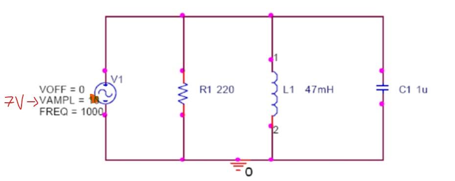 Solved Run a transient simulation (form 0 to 6 ms) for | Chegg.com