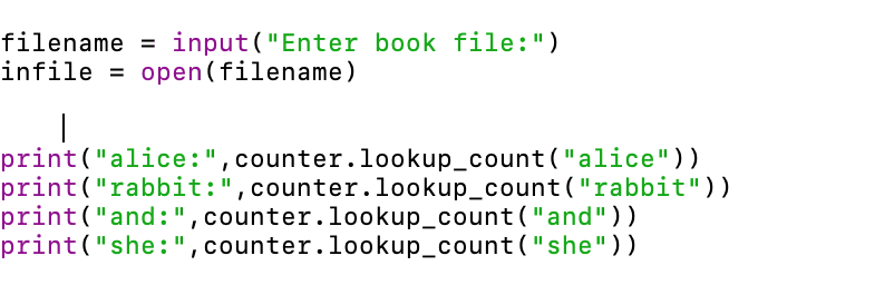 Solved Part 5 (20 points) - Read the document and count the | Chegg.com