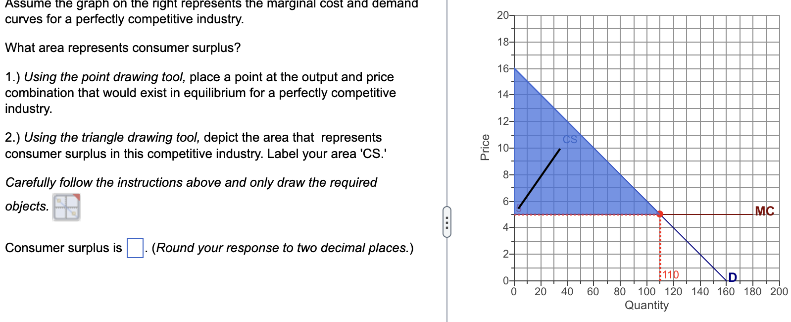 Solved Assume the graph on the right represents the marginal | Chegg.com