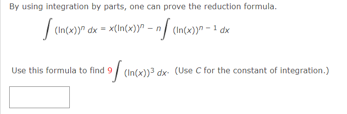 Solved By using integration by parts, one can prove the | Chegg.com