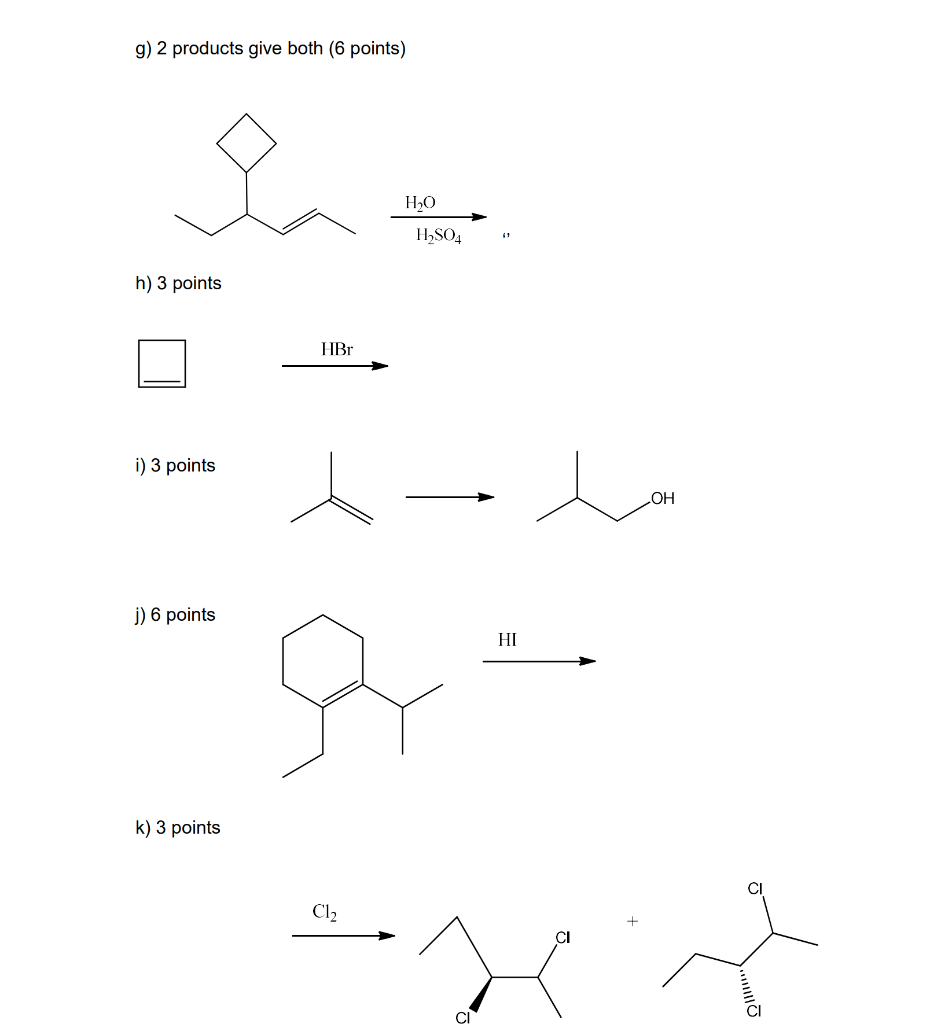 Solved Draw the reactant(s), product(s) or reagents needed | Chegg.com