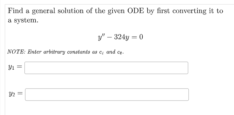 Solved Find a general solution of the given ODE by first | Chegg.com