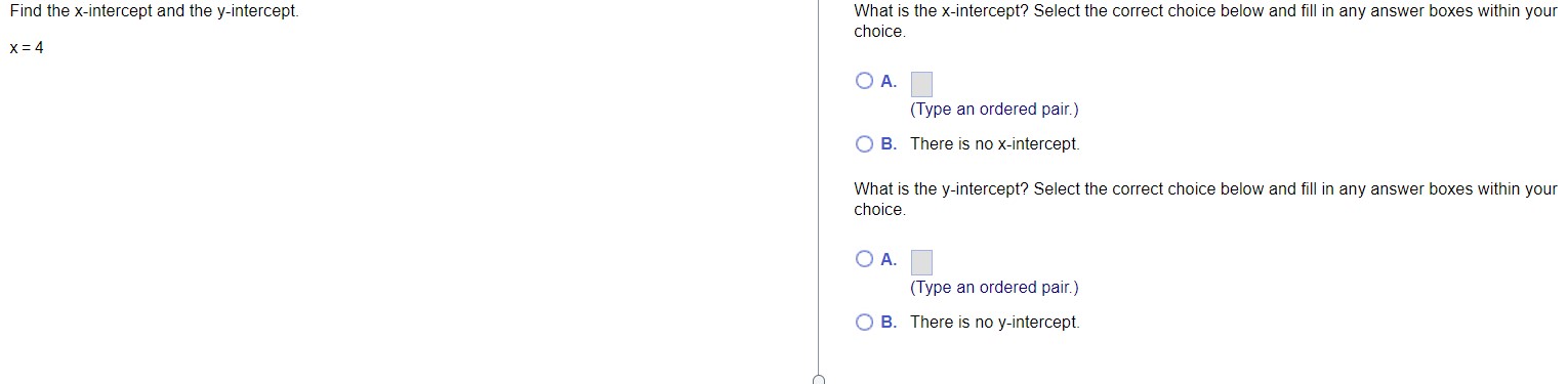 find the x intercept of the line 14x 11y 20 answer