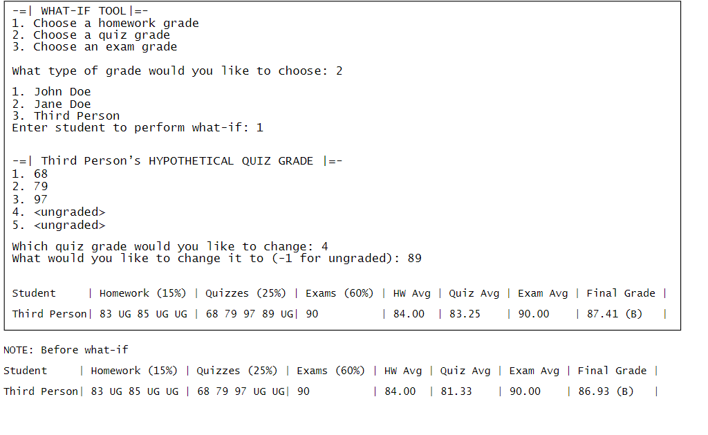 student grade - using using using using using using ... Please help with C++ , thank you in advance! 1.The | Chegg.com