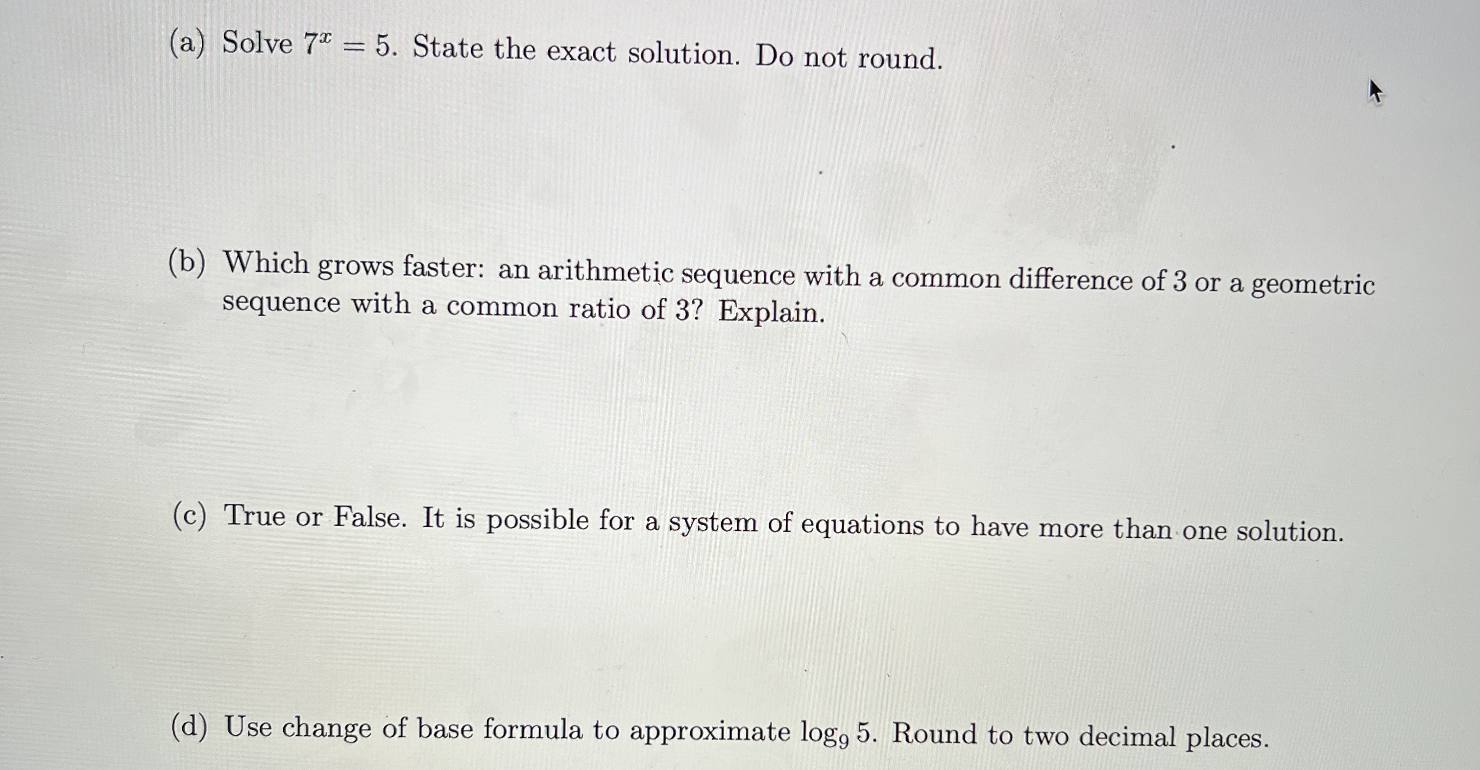 solved-a-solve-7x-5-state-the-exact-solution-do-not-chegg