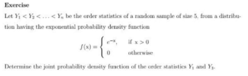 Solved Exercise Let Y1 | Chegg.com