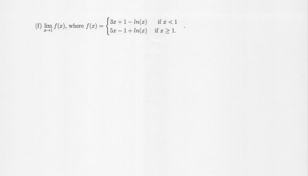 Solved Problem 2. Use a numerical approach (table) to | Chegg.com