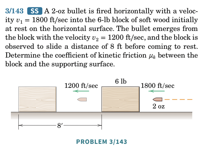 Solved A 2-oz Bullet Is Fi Red Horizontally With A Veloc- | Chegg.com