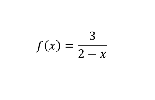 Solved 3 f(x) = 2 ²³/1 - x | Chegg.com