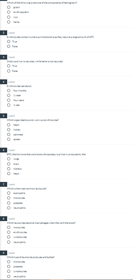 Solved Which of the following is not one of the components | Chegg.com