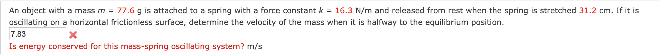 solved-an-object-with-a-mass-m-77-6-g-is-attached-to-a-chegg