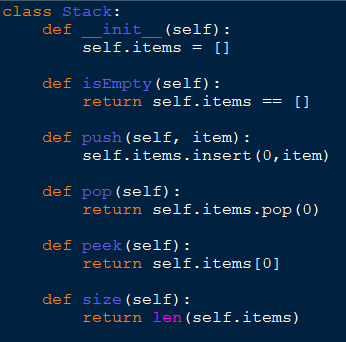 Solved Write A Python Function Using A Stack To Detect If | Chegg.com