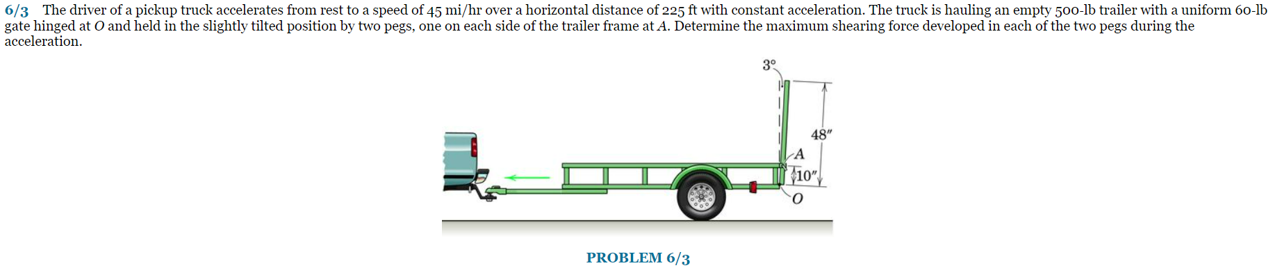 Solved PROBLEM 6/3 | Chegg.com