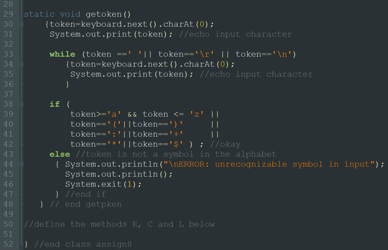 You will write a recursive-descent parser based on | Chegg.com