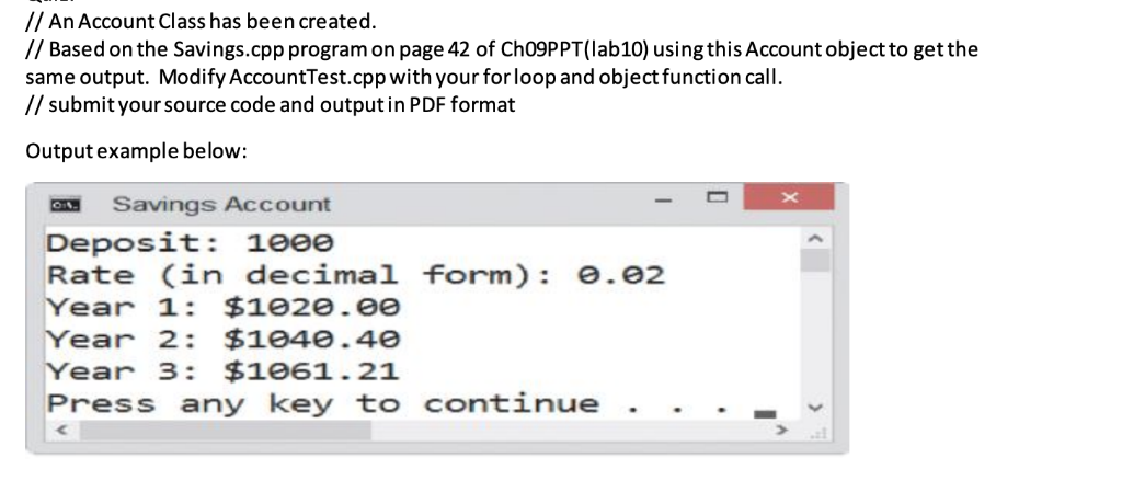 Solved Im having trouble with this C++ program. Lab | Chegg.com