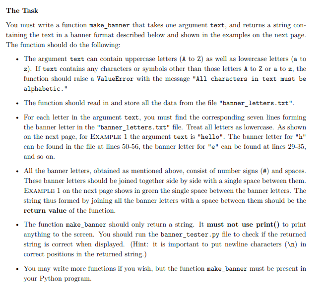 For This Question You Are Given A Text File Bann Chegg Com