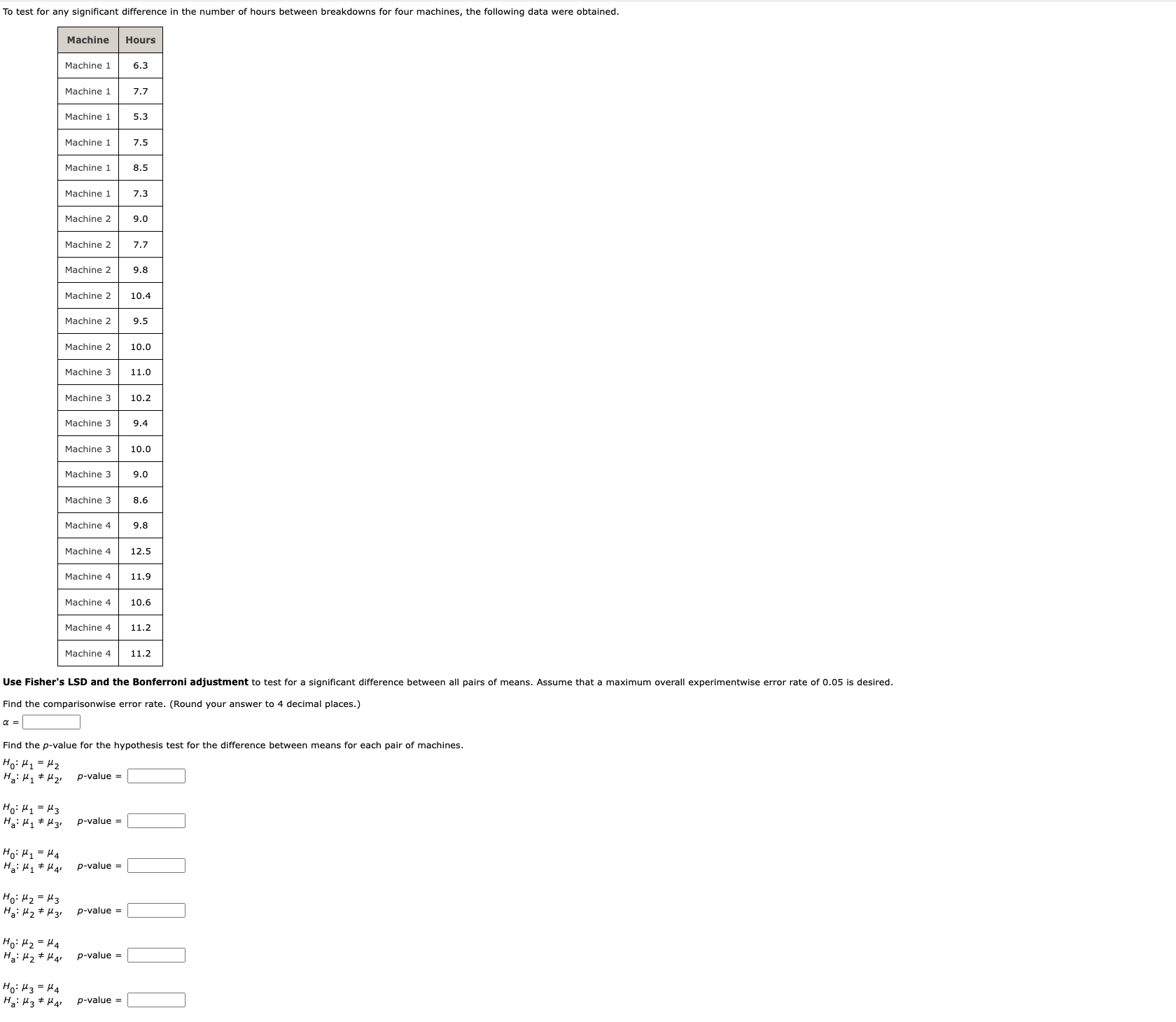 Solved To test for any significant difference in the number | Chegg.com
