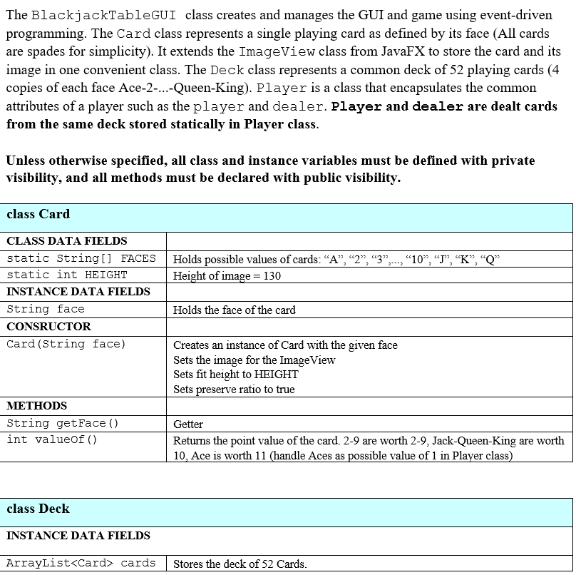 Game Rules Blackjack is a popular card game that is