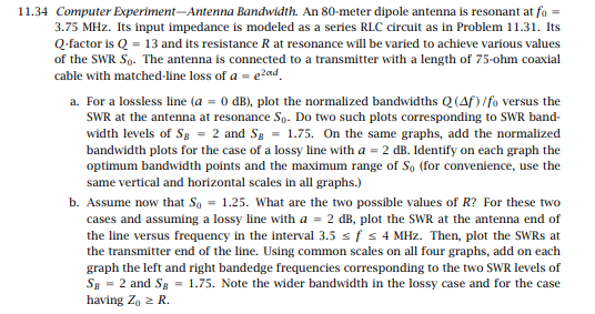 Solved 1.31 The next four problems are based on Ref. [1124]. | Chegg.com