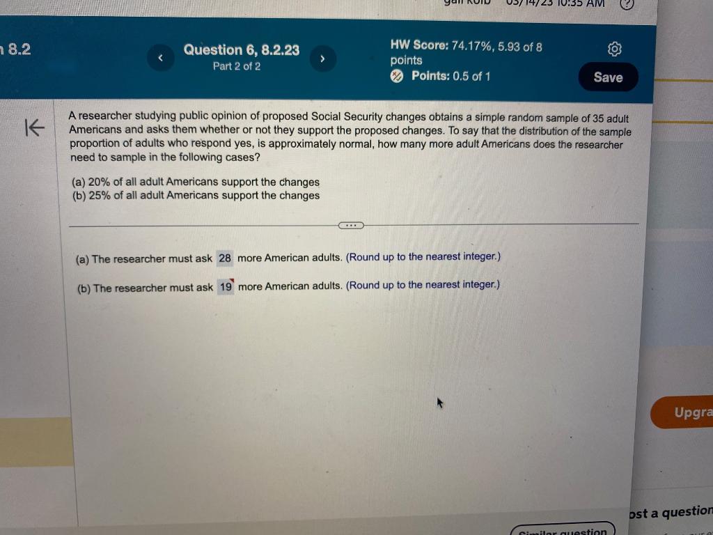 Solved A Researcher Studying Public Opinion Of Proposed | Chegg.com