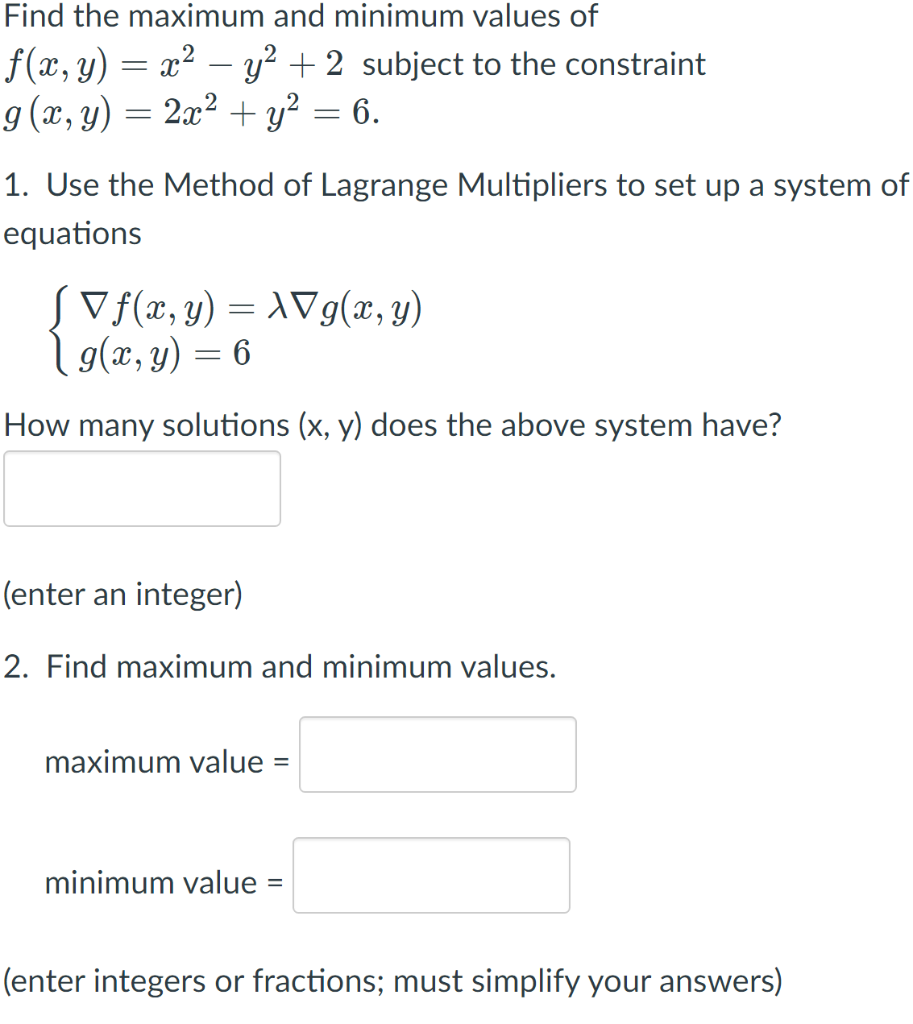 solved-find-the-maximum-and-minimum-values-of-f-x-y-x2-chegg