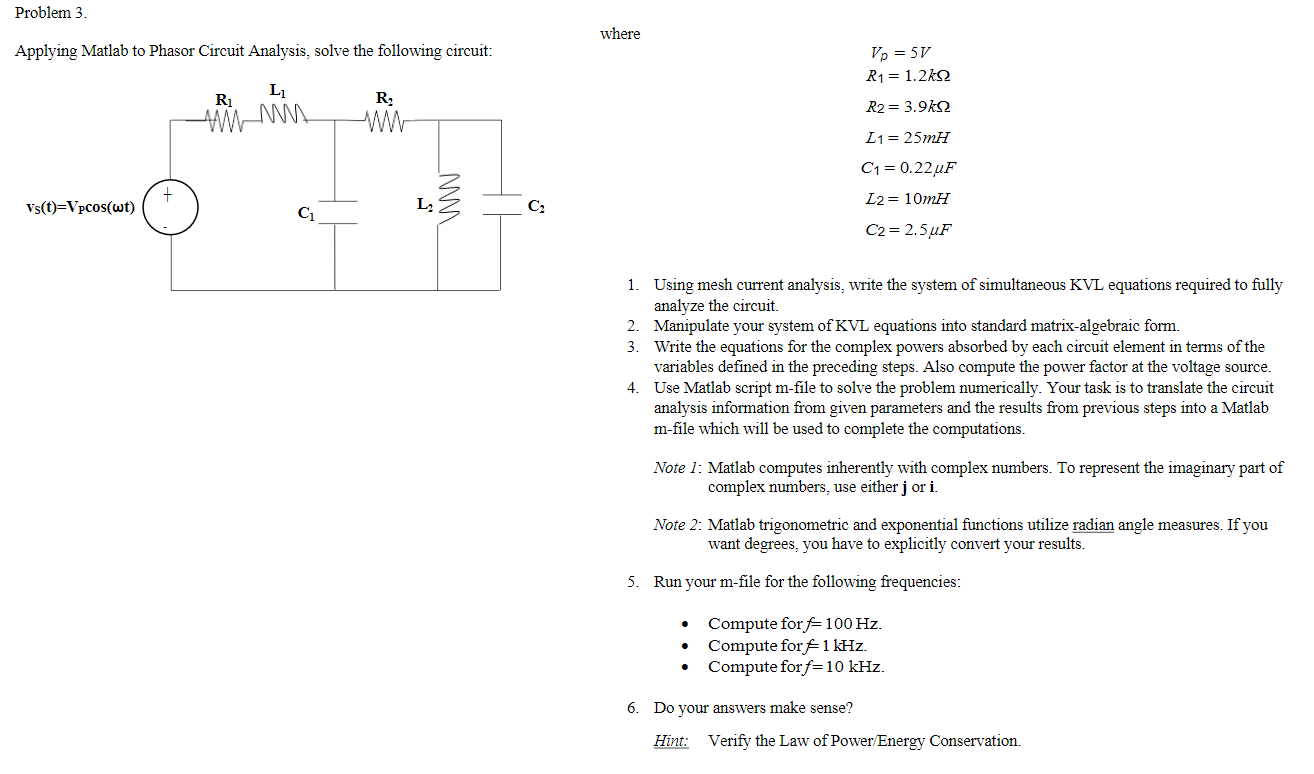 Solved I dont know how to use Matlab I need help for the | Chegg.com