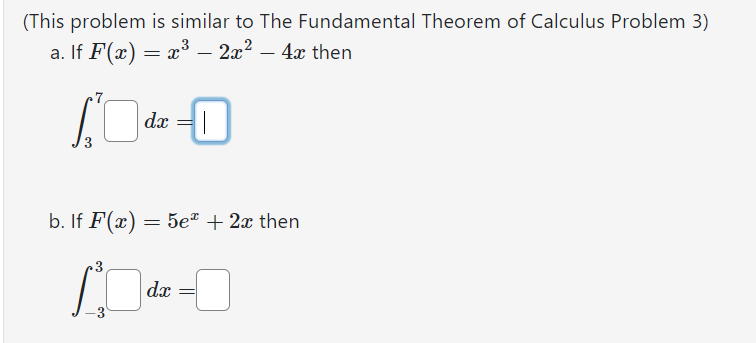 Solved (This problem is similar to The Fundamental Theorem | Chegg.com