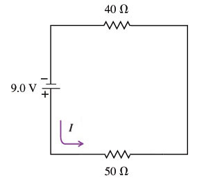 Solved The current in the circuit shown in the figure is | Chegg.com