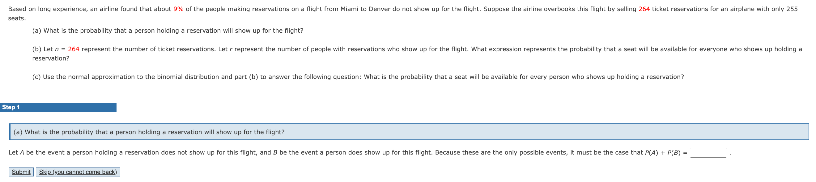 Solved seats. (a) What is the probability that a person | Chegg.com