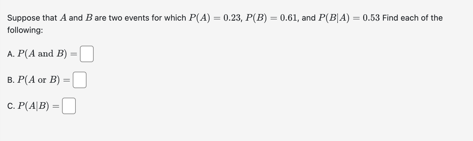 Solved Suppose That A And B Are Two Events For Which P(A) = | Chegg.com