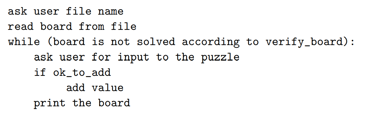 ask user file name read board from file while (board | Chegg.com