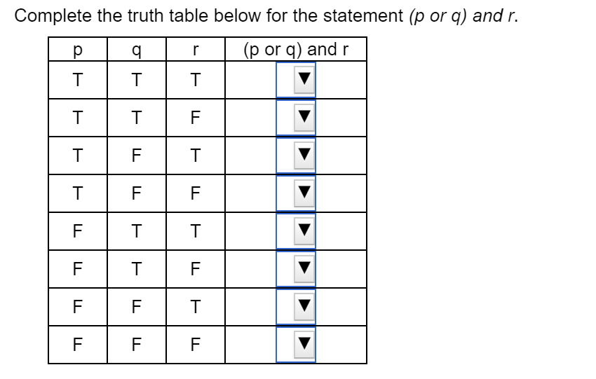 Solved Consider The Following Pair Of Statements In Which P Chegg Com