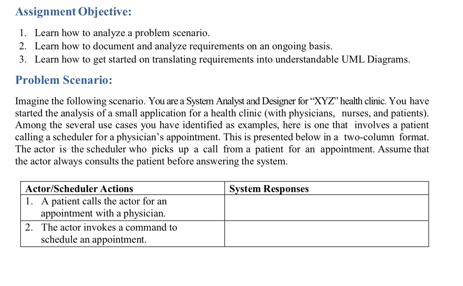 Solved Assignment Objective: 1. Learn How To Analyze A | Chegg.com